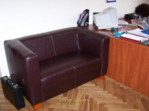 Meble biurowe sofa dwuosobowa